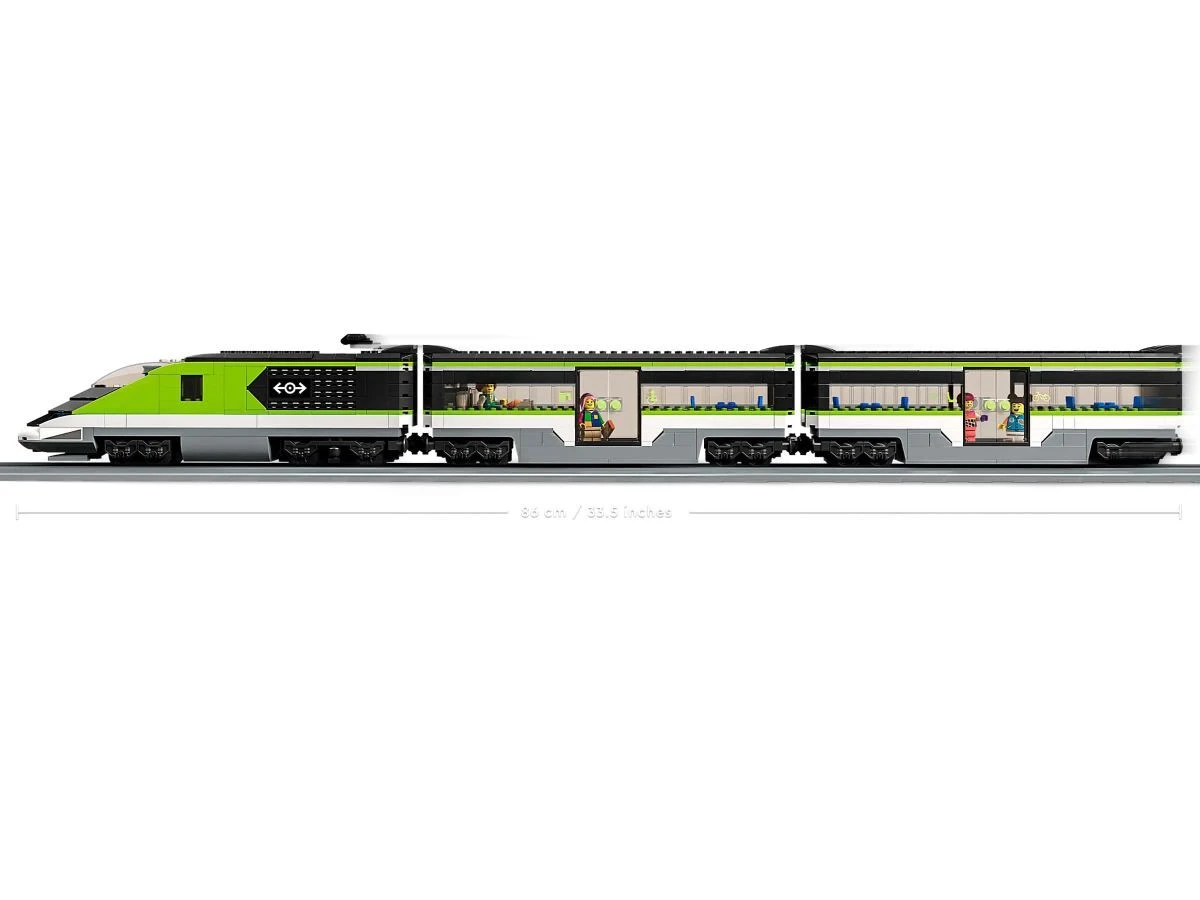 Конструктор LEGO City Trains Пассажирский поезд-экспресс 46198 ✓ Owwa