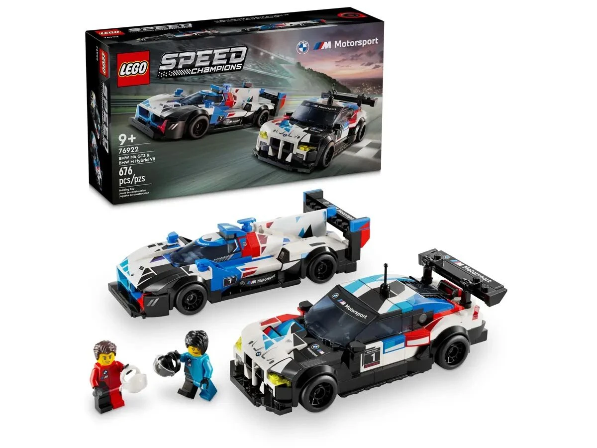 LEGO Конструктор Speed ​​Champions Автомобили для гонки BMW M4 GT3