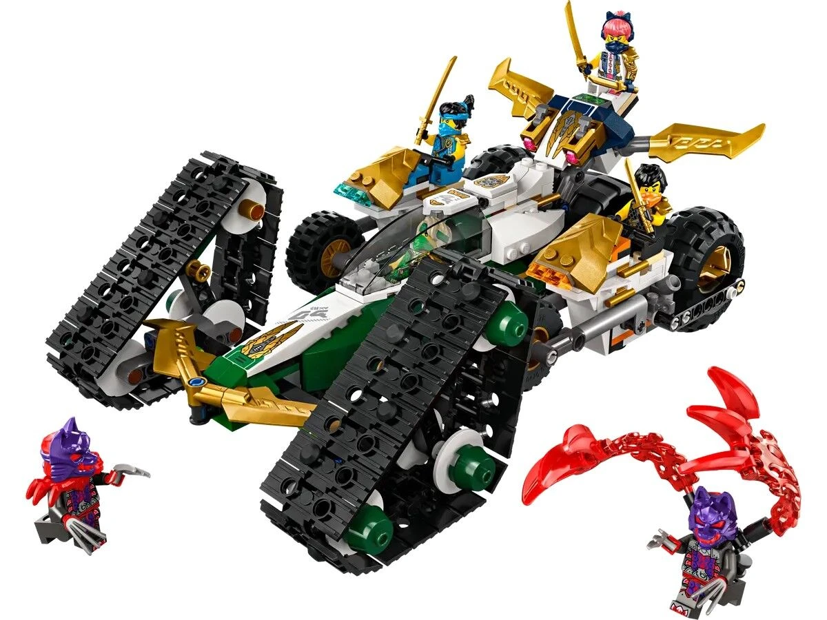 LEGO Конструктор NINJAGO Комби-автомобиль команды ниндзя 173139