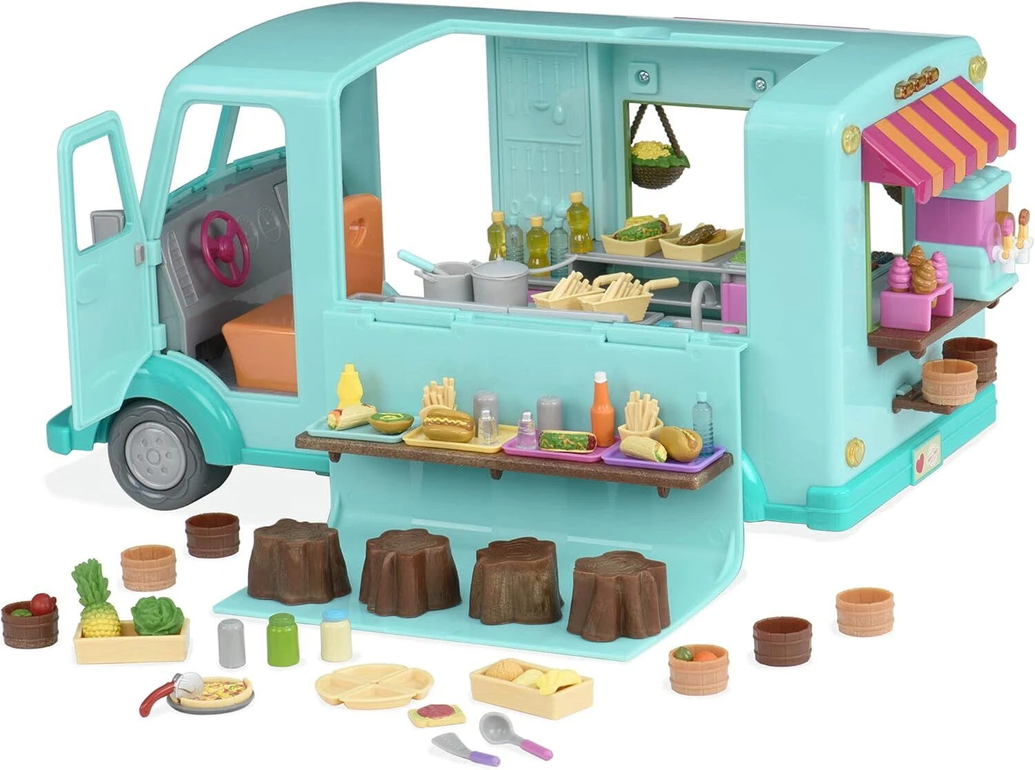 Игровой набор Li'l Woodzeez Закусочная на колесах 37780 ✓ Owwa