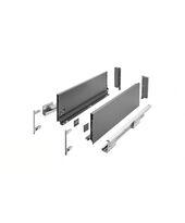GTV AXIS PRO графит L-350 мм H-168 мм высокий (4) PB-AXISPRO-KPL350C, Цвет: Графит, Длина, мм: 350, Высота, мм: 168