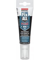 Клей-герметик FIX ALL, 125 мл, белый