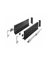GTV AXIS PRO черный L-500 мм H-168 мм высокий (4) PB-AXISPRO-KPL500C2, Цвет: Черный, Длина, мм: 500, Высота, мм: 168