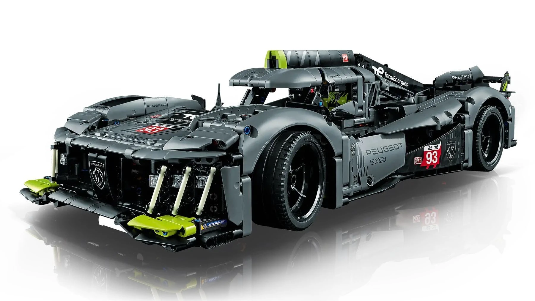 9エレメンツ LEGO Конструктор Technic PEUGEOT 9X8 24H Le Mans Hybrid 52157 ✓ Owwa