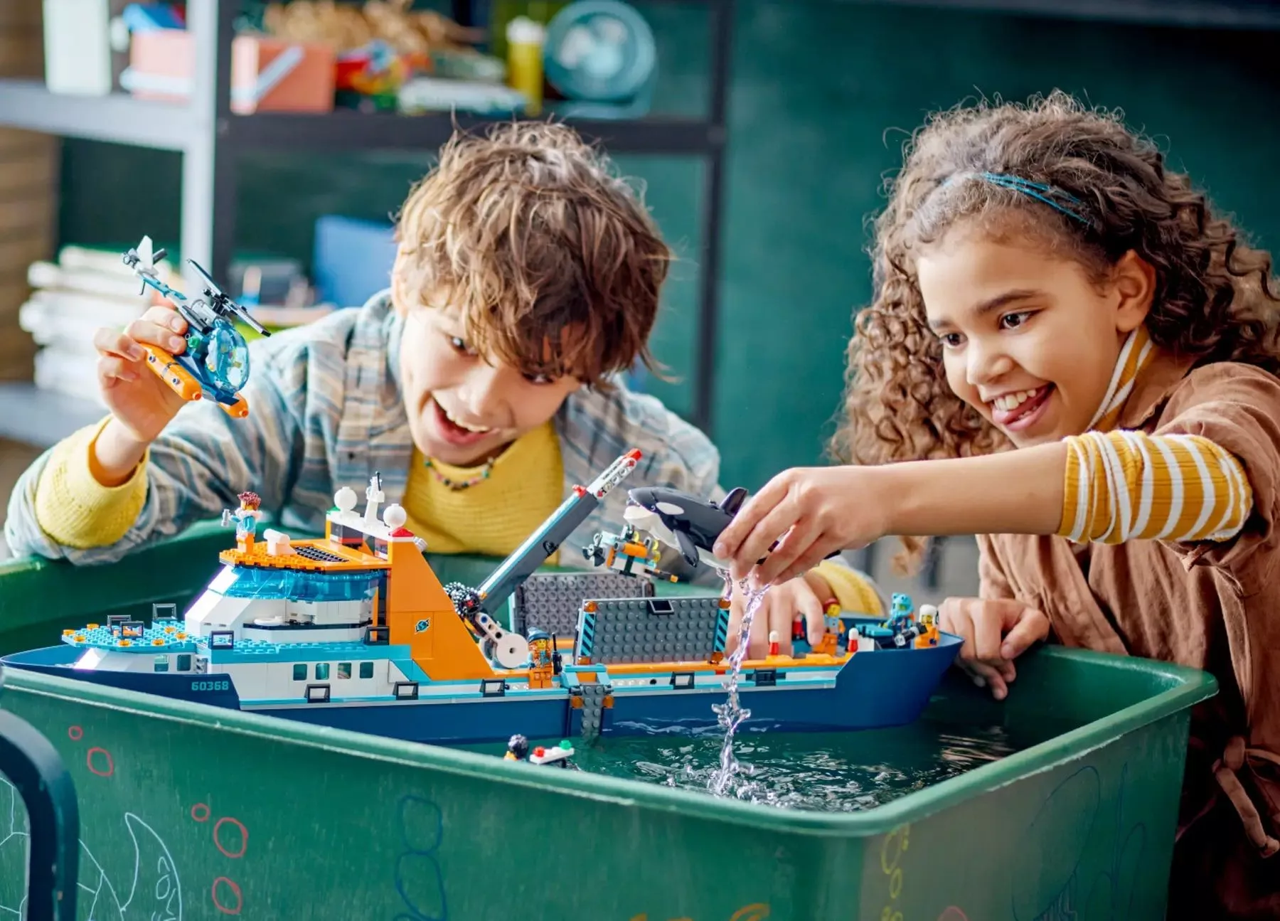 LEGO Конструктор City Арктический исследовательский корабль 52606