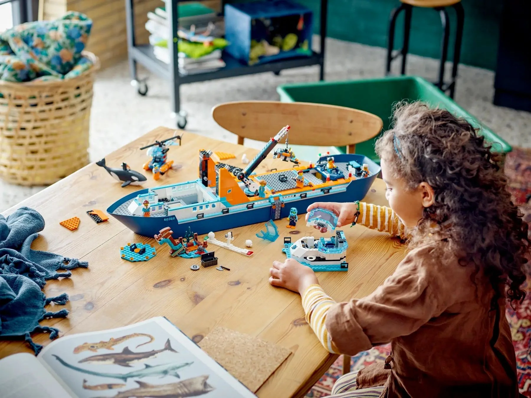 LEGO Конструктор City Арктический исследовательский корабль 52606