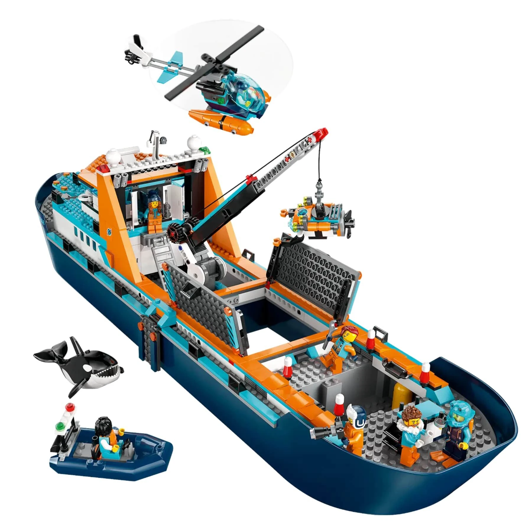 LEGO Конструктор City Арктический исследовательский корабль 52606