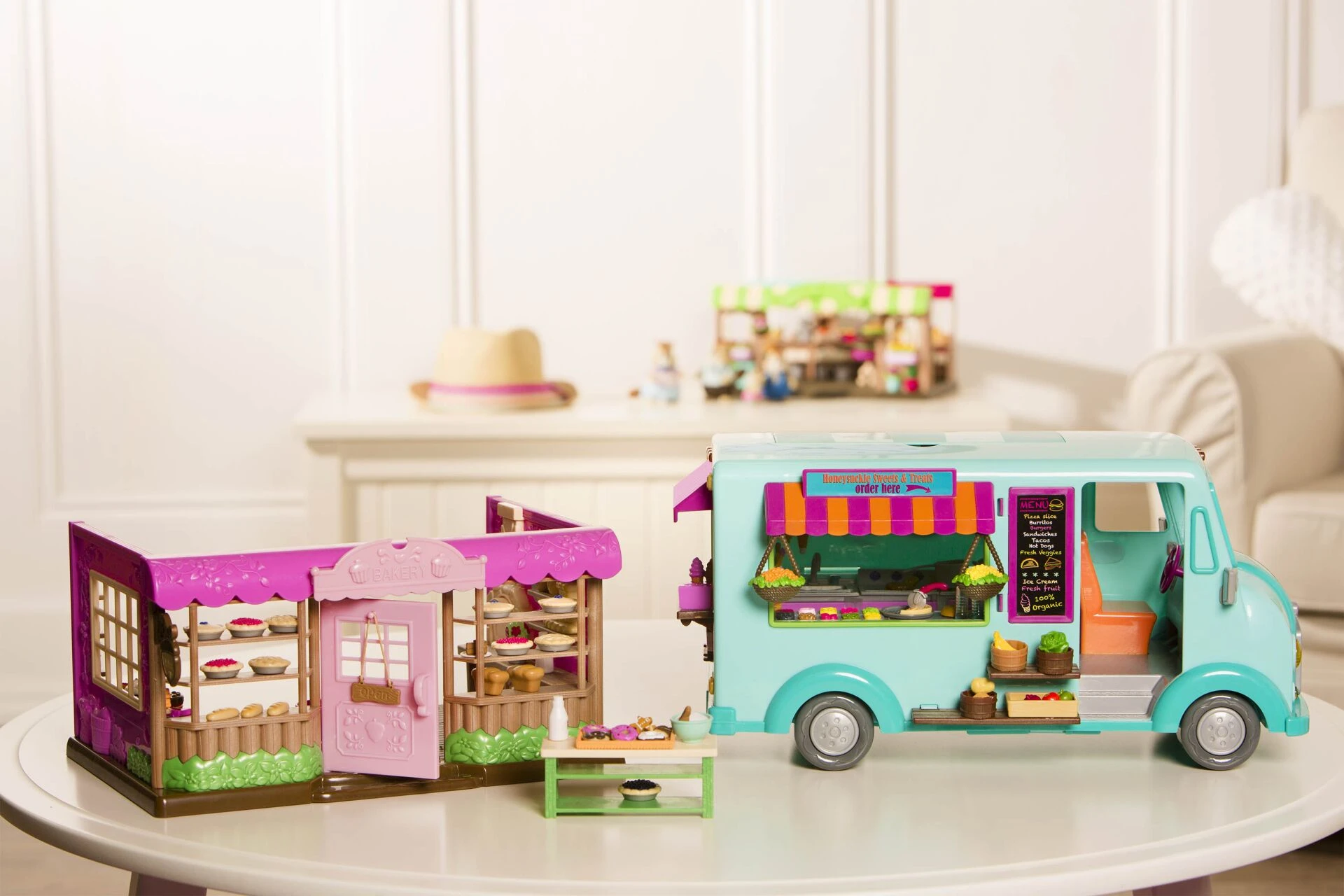 Игровой набор Li'l Woodzeez Закусочная на колесах 37780 ✓ Owwa