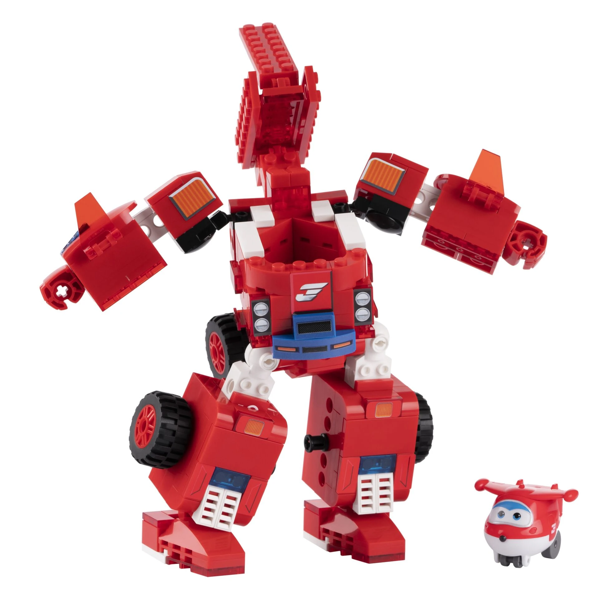 Конструктор-трансформер Super Wings Small Blocks 2-in-1 Buildable