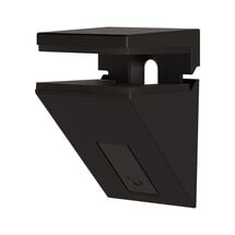 Полкодержатель Kalabrone Mini черный матовый (6 кг) Italy, Цвет: Черный матовый