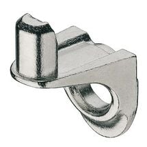 Полкодержатель Hafele d=5 с фиксирующим штифтом, под шуруп