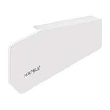 Hafele Заглушки для FREE FOLD білі, Сторона кріплення: Універсальна, Колір: Білий