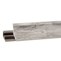 Плинтус для столешницы узкий LB23 Korner Камень месячный 689 (акс. 609) 3 метра, Цвет Бортика: Камень месячный