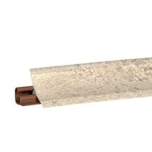 Плинтус для столешницы узкий LB23 Korner Бьянка 6057 (акс. 6006) 3 метра, Цвет Бортика: Бьянка