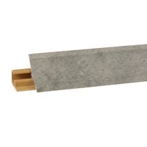 Плинтус для столешницы узкий LB23 Korner Бетон 6016 (акс. 6016, 611) 3 метра, Цвет Бортика: Бетон