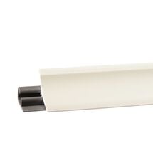 Плинтус для столешницы узкий LB23 Korner Магнолия 6006 (акс. 6006) 3 метра, Цвет Бортика: Магнолия
