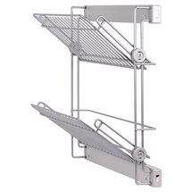 Полка для обуви 2 уровня правая Elite VIBO (ASL2SMDXALVG), Сторона крепления: Правая