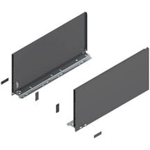Legrabox pure царга, высота F (241,0 мм), НД=500 мм, левая/правая, орион, Цвет: Темно-серый, Длина, мм: 500, Высота, мм: 241