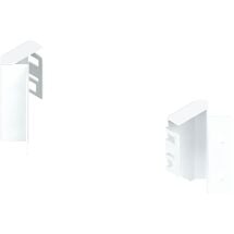 TANDEMBOX держатель задней стенки из ДСП, высота M (96,5 мм), SPACE CORNER, левый/правый, Белый шелк, Системная высота: M