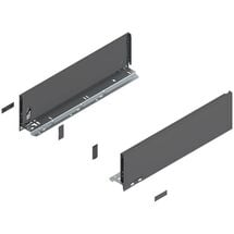 Legrabox царга, высота K (128,5 мм), НД=450 мм, левая/правая, орион, Цвет: Темно-серый, Длина, мм: 450, Высота, мм: 128.5