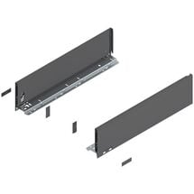 Legrabox царга, высота K (128,5 мм), НД=500 мм, левая/правая, орион, Цвет: Темно-серый, Длина, мм: 500, Высота, мм: 128.5
