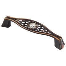 Ручка с камнями 128mm GAZEL Бронза, Цвет: Бронза, Межц. расстояние: 128