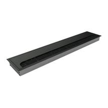 Заглушка под провода Virno Lines 80/450 черный, Цвет: Черный, Ширина, мм: 450