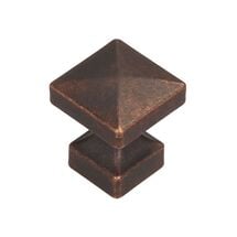 Ручка кнопка Gamet GR47-GPM25 патинированная матовая медь, Цвет: Патинированная матовая медь