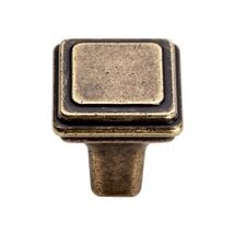 Ручка кнопка Gamet GR38-G0035 Бронза античная, Цвет: Бронза античная, Межц. расстояние: Точка