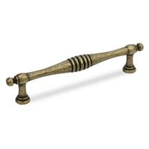 Ручка рейлинговая Virno Antique 634/128 патинированная бронза, Цвет: Патинированная бронза, Межц. расстояние: 128