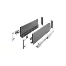 GTV AXIS PRO графит L-500 мм H-168 мм высокий (4) PB-AXISPRO-KPL500C, Цвет: Графит, Длина, мм: 500, Высота, мм: 168