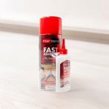 Клей двухкомпонентный Interbond 400мл/100г, Цвет: Прозрачный, Внутренний объем: 400мл/100г
