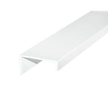 Ручка-профиль DV-002 L-3,95м WHT Белый ДС СтандартЛайн, Цвет: Белый, Межц. расстояние: 3950