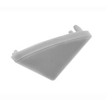 Заглушка GTV для углового LED профиля серый PA-ZASGLAXKT-00