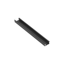 Профиль GTV LED накладной MINI 2м черный PA-GLAXMNK-AL-20M, Сторона крепления: Накладной, Цвет: Черный, Длина, мм: 2000
