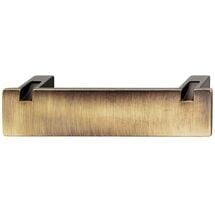 Ручка мебельная скоба Hafele 10858 96 мм бронза, Межц. расстояние: 96