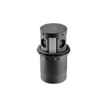 Подовжувач COMFORT PLUS, 120mm, 4xSCHUKO, 2xUSB, 2xRJ45 бездротова зарядка 5W кабель 1,5 м, чорний, Колір: Чорний