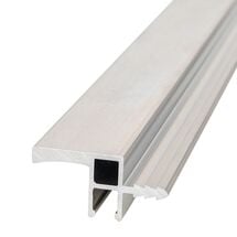 Профіль GOLA у верхній модуль Ferro Fiori з пазом для LED, L = 4100 мм, type L, Білий, Колір: Білий, Довжина, мм: 4100