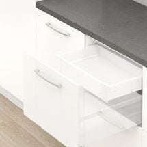 Комплект Tandembox L=450мм, высота М (внутренний), белый, Высота ящика, мм: 98.5, Цвет: Белый, Длина, мм: 450