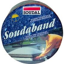 Лента монтажная битумная SOUDABAND, 100 мм, графит, Цвет: Графит, Ширина, мм: 100