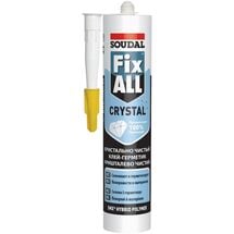 Клей-герметик FIX ALL CRYSTAL, 290 мл, прозрачный, Объем, мл: 290 мл