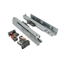 Направляющие скрытые Linken System SYNCHRO-3D Touch Latch-450 (35кг) для 16-19 мм, Длина, мм: 450