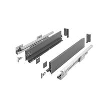 Система выдвижения AXIS PRO l-550 мм низкий H86 графит, Цвет: Графит, Длина, мм: 550, Высота, мм: 86