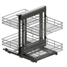 Магический угол Maxima Classic Corner Comfort 800, правый, графит, Сторона крепления: Правая, Наружный размер секции, мм: 800, Цвет: Графит