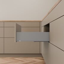 Комплект MERIVOBOX, NL=300 мм, высота K, BLUMOTION, IG-M (индиум серый)