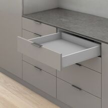 Комплект MERIVOBOX, NL=270 мм, высота M, BLUMOTION, IG-M (индиум серый)