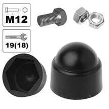 Заглушка для болтов и гаек М12, Размер, мм: М12