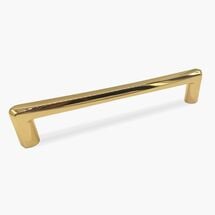 Ручка Bravo Angle 128 мм, темное золото, Межц. расстояние: 128