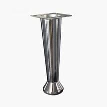 Ножка мебельная Bravo Cone 120, хром, Цвет: Хром, Высота, мм: 120