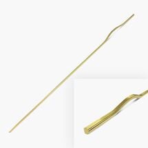 Ручка Bravo Long Twist 1200 мм, брашированное золото, Цвет: Золото, Межц. расстояние: 1060